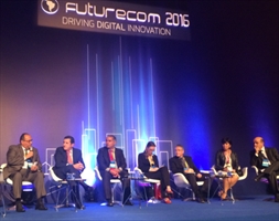Panel sobre Mercado Digital en Latinoamérica - Futurecom 2016 - Crédito: Convergencialatina
